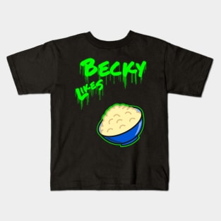 Becky Likes Quinoa Kids T-Shirt